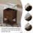 Ahart Freestanding Bathroom Vanity With Smart Storage & Solid Surface Composite Top-1566049926