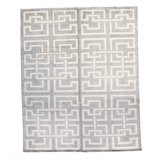 Pristine Silk Geometric Area Rug