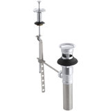 Standard Non-Exposed 1.25" Pop-up Bathroom Sink Drain with Overflow
