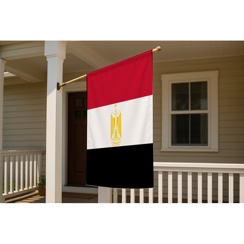 Drapeau égyptien — Drapeau d'extérieur, 36" H x 60" W
