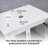 Aidey 72’’ Double Bathroom Vanity Set with Vessel Sink, Manufactured Wood Top, Faucet, Drain-1905536237-1905536236