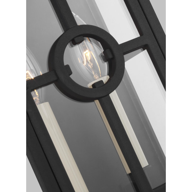 Luminaire d'extérieur à cloison 2 lumières Carrasquillo