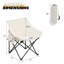 Chaise de camping portable pliante, chaise de pêche extérieure pliable avec sac de transport, capacité de 250 lb