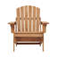 Chaise Adirondack pliable pour l'extérieur