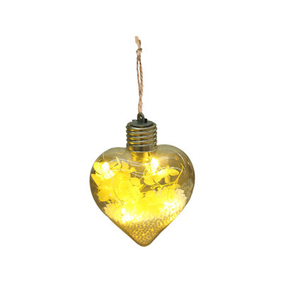Hydrangea  Balls Decoration Transparent Glowing Christmas Balls Christmas Decorations