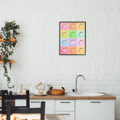 Giclée encadrée Golden Disco