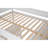 Space-saving Loft Bed Solid Wood Modern Style Ideal For Compact Spaces