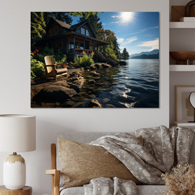 Lakehouse Haven I - décoration murale Lakehouse