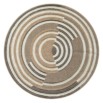 Tapis rond rond Krisslyn