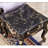 Vintage Carved Marble Small End Table