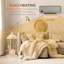 HOMCOM 2000W 6824 BTU Electric Wall Mounted Space Heater and with Digital Display-101883391