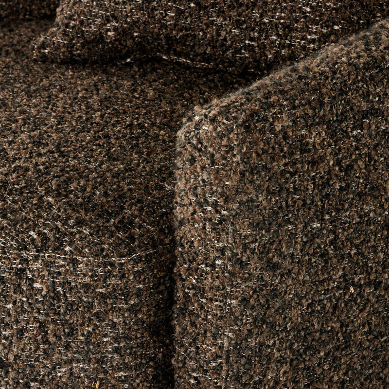 Chloe Swivel Armchair, Ivan Granite Boucle