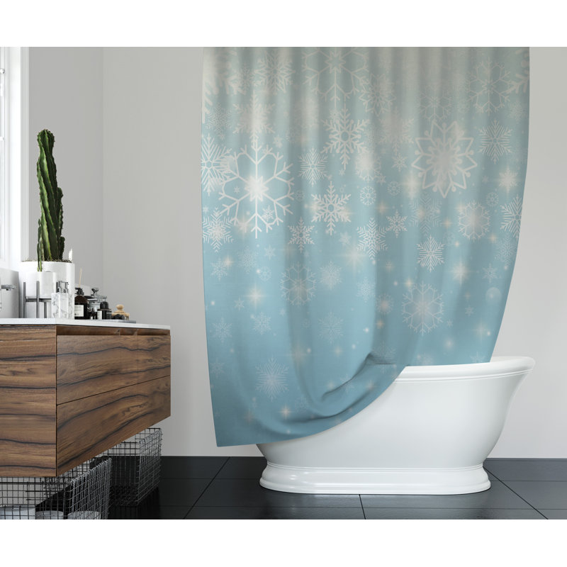Belves Shower Curtain, 70" H x 71" W