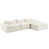 Chenille blanche