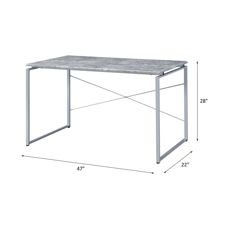 Table de bureau en métal 1 pièce