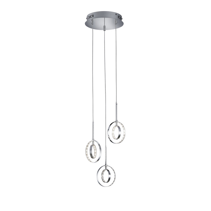 Duchene 3 - Light LED Cluster Pendant