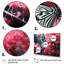 Linaloe, papillon noir et rose II - Imprimé-1338102540-1338102539