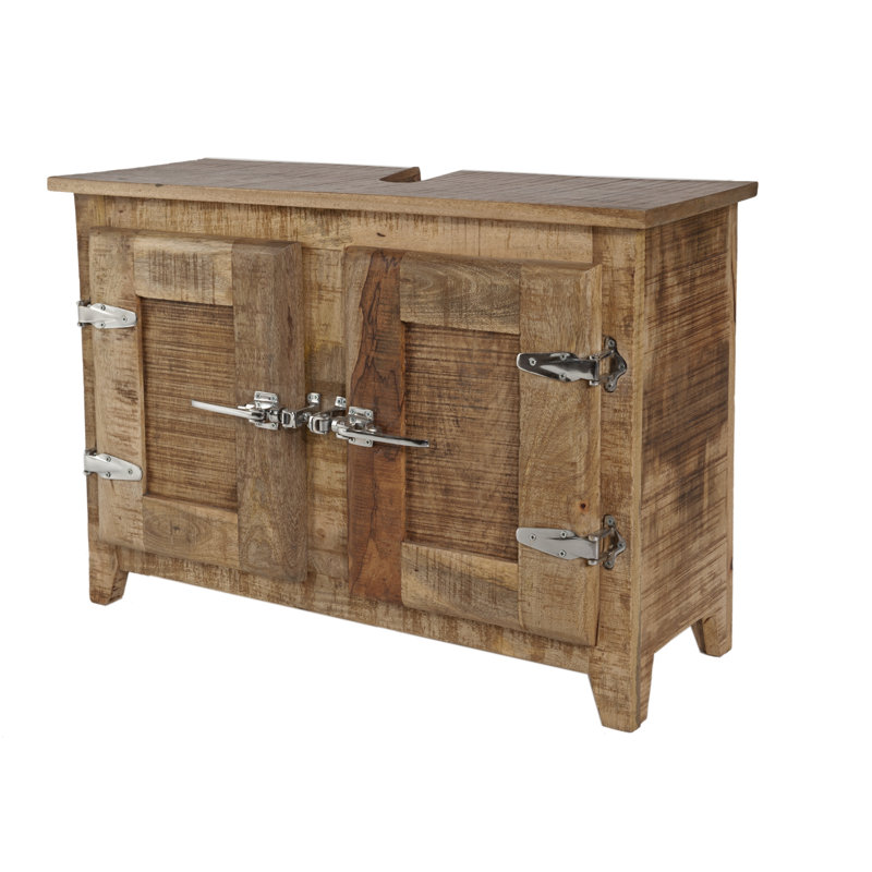 Ottomar 88Cm Single Bathroom Vanity Base Only in Natural