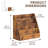 4 Sling Bookcase Display Stand Storage Bookshelf with 4 Shelves Book Display Rack-847145162