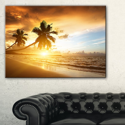 Photographie « antilles mer coucher de soleil » Seascape