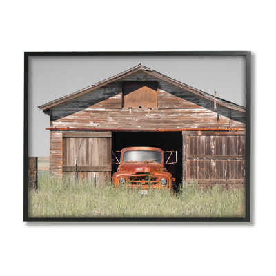 " Vintage Pickup Truck Weathered Country Barn Farmland " by Danita Delimont