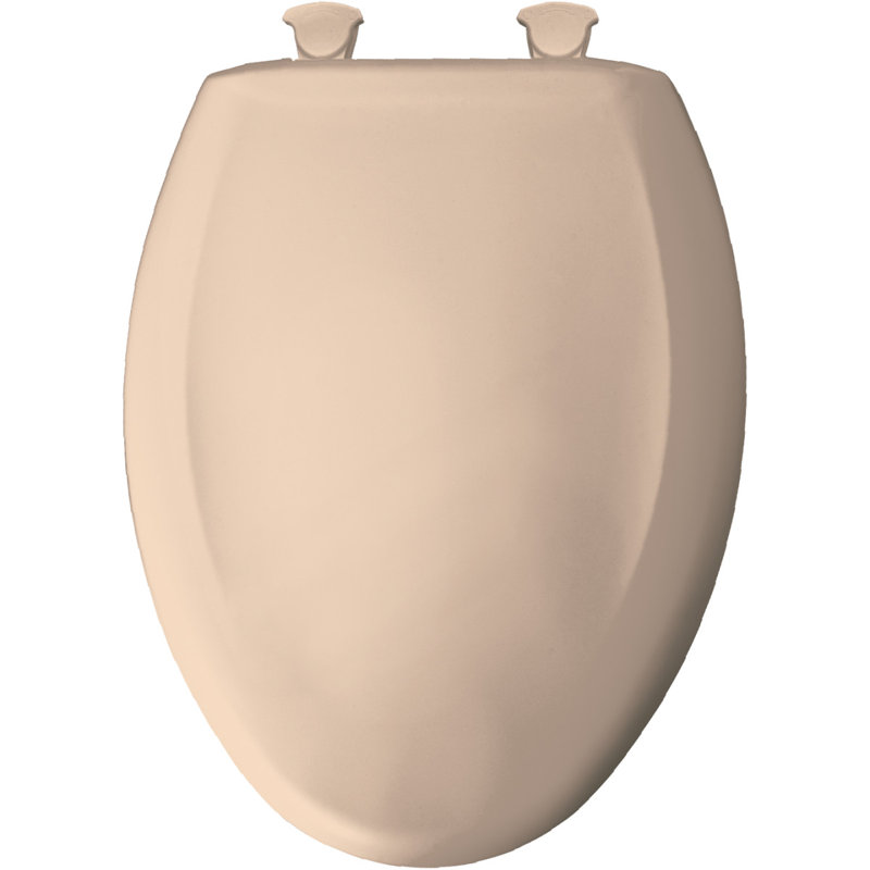 Siège de toilette allongé en plastique Lift-Off, Floraison désertique