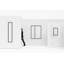 1 - Light LED Flush Mounted Sconce-975999356
