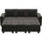 Shavera 6 - Piece 83.4'' Wide Velvet Sectional Sofa Apartment Sofa Bed Convertible Sleeper Couch with Storage Ottomans-1015690356