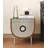 Vintage style movable multifunctional bedside table