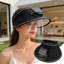 Chapeau de ventilateur à protection solaire et de refroidissement solaire à 3 vitesses réglable-129710651