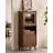 Luxury Style Walnut Wood Bar Cabinet