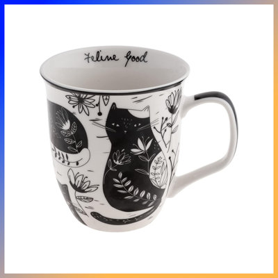 14Oz Artisan Boho Mug Elevate Your Cozy Moments With This Stunning Black And White Ceramic Mug—A Must-Have Winter Essential ❄️. Designed With Artistic Bohemian Elegance, It Combines A Deep Matte Black Finish With Charming Minimalist Patterns.