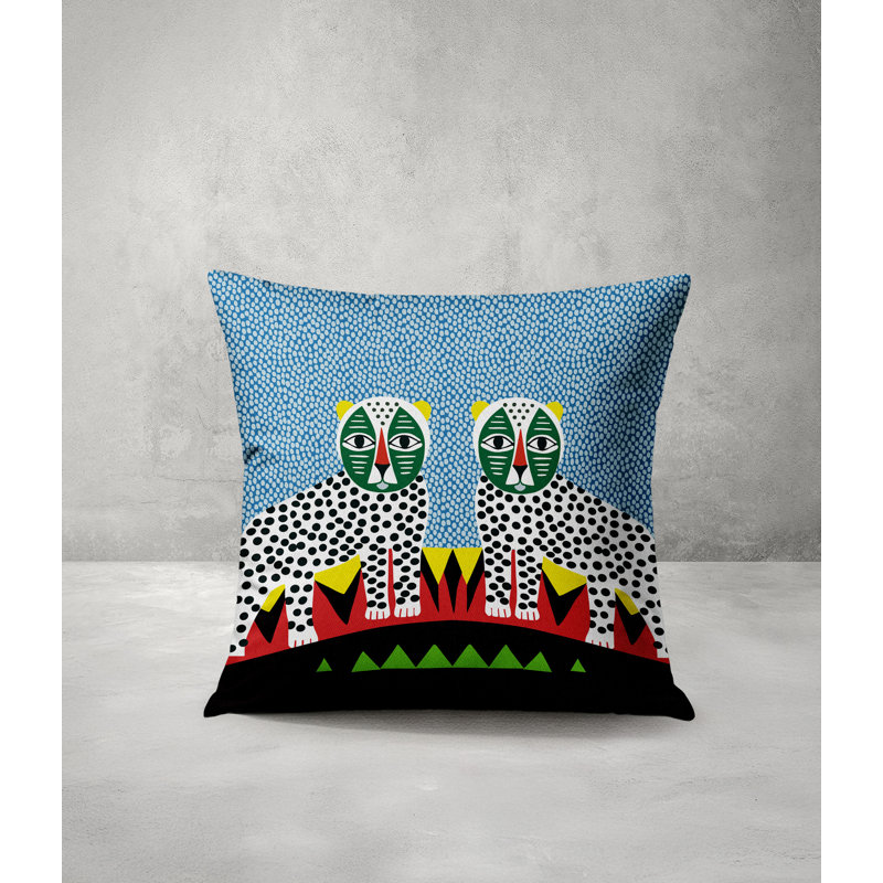 Coussin Folksy, 16 x 16
