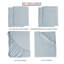 Ensemble de draps en microfibre 6 pièces Lux Decor-1501291185-1574483203