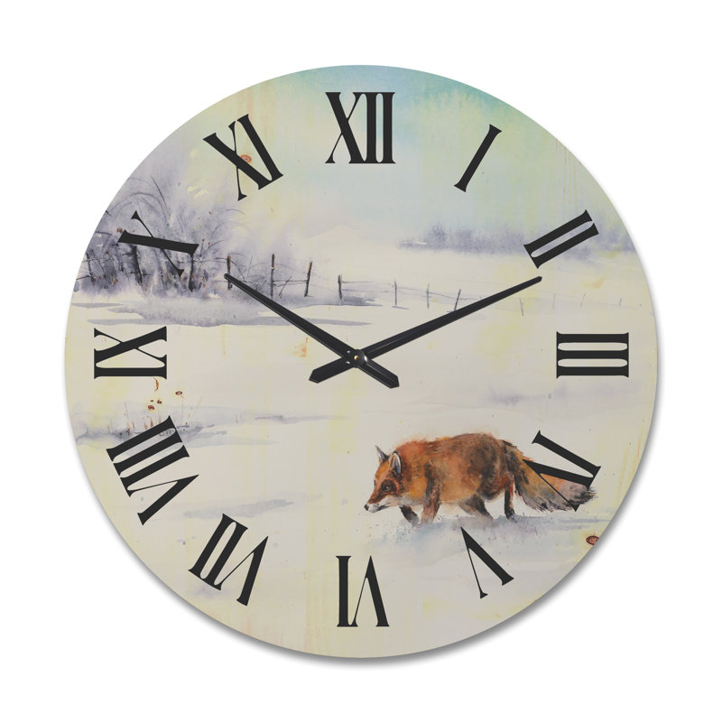 Horloge murale Fox, Grand