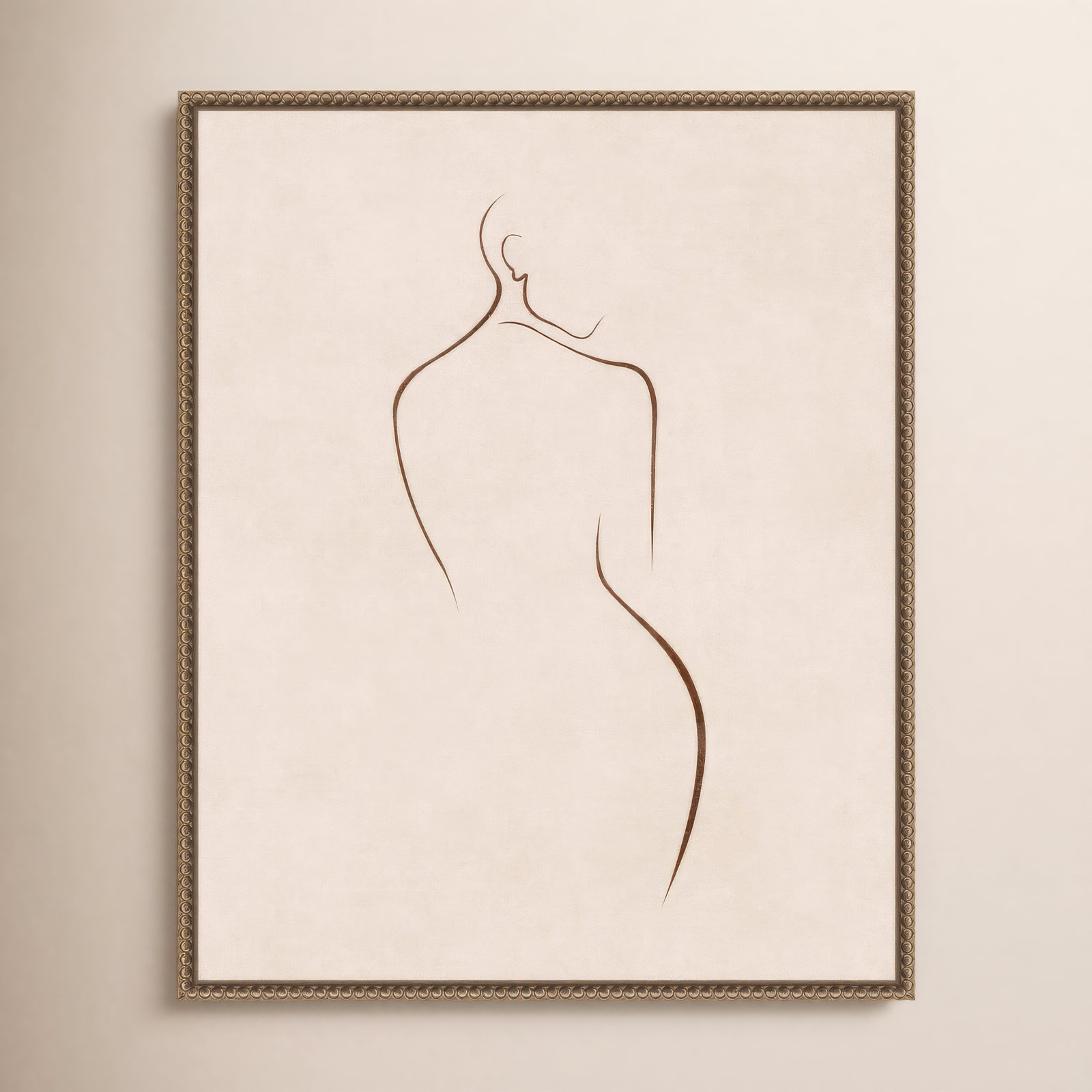 Amare "Silhouette 45" Canvas Print, 28" H x 23" W x 2" D