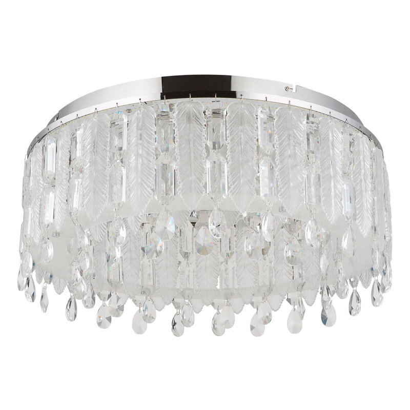 Frizzell LED Flush Mount, 26cm H x 58cm W x 58cm D