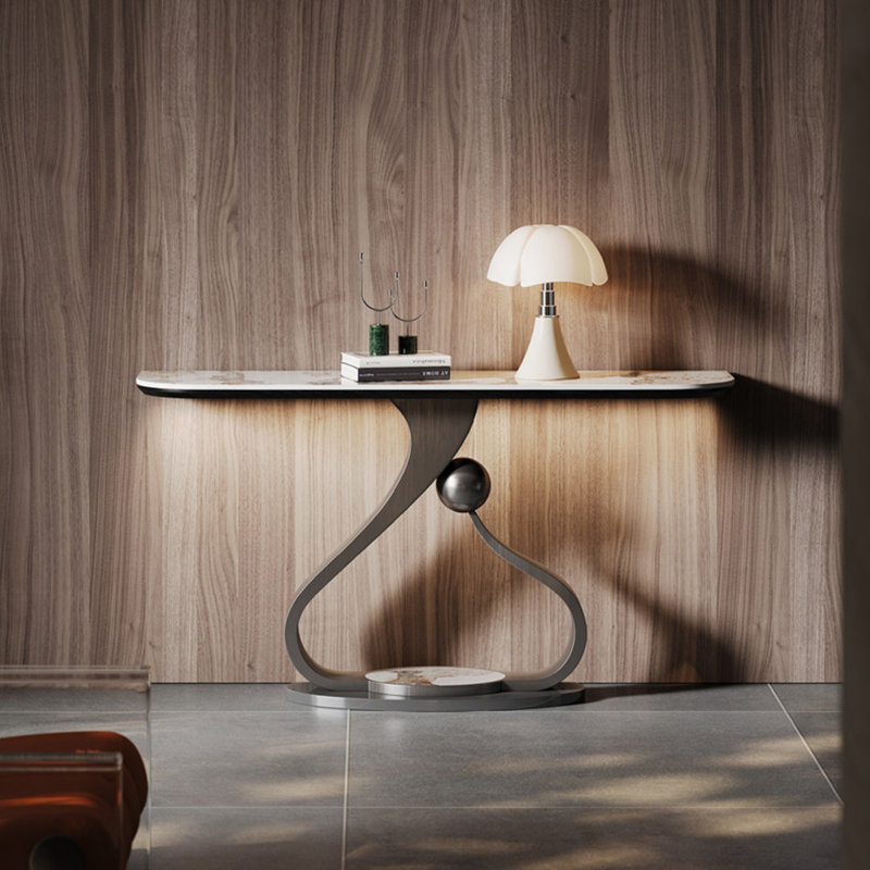 Console en métal de style italien, H 33,4 po x l 55 po x P 13,7 po