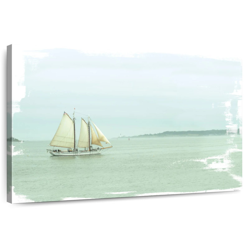 Mehar Sailing On The Bay, 32" H x 48" W
