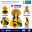 Figurine de sculpture Mona Lisa The Sunflower