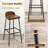 Starcena Counter Stool with Iron Frame-1902245952