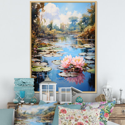 Wetterhorn " The Water Lily Pond By Claude "