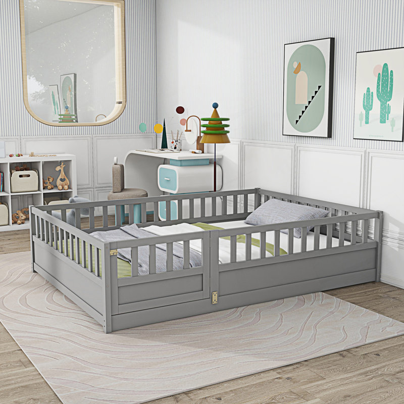 Floor Bed, Gray