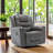 Dreauna Faux Leather Home Theater Seat-78980776