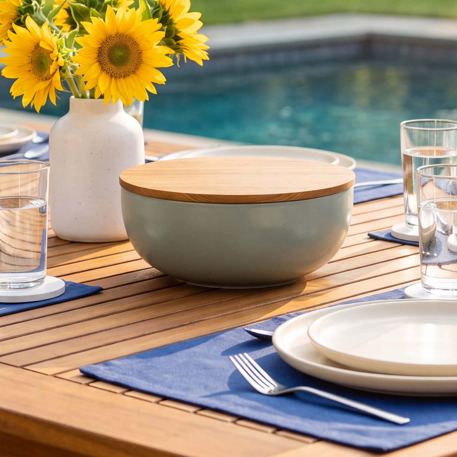 Casafina Pacifica Serving Bowl, Artichoke
