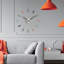 Plug Inn Metal Wall Clock-86638183