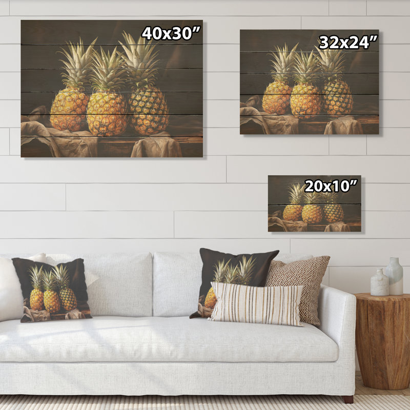 Art juvénile sur bois de pin naturel, H 10 po x l 20 po
