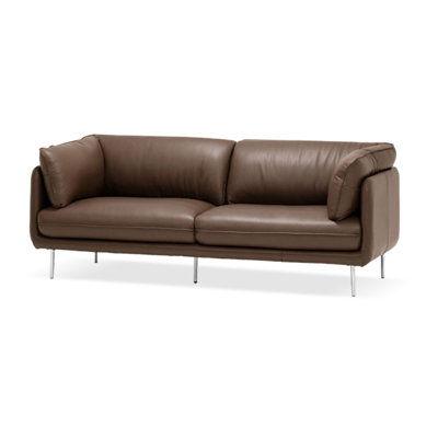 Genuine Leather Modular Sofa cushion couch
