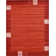 Geometric Terracotta Area Rug