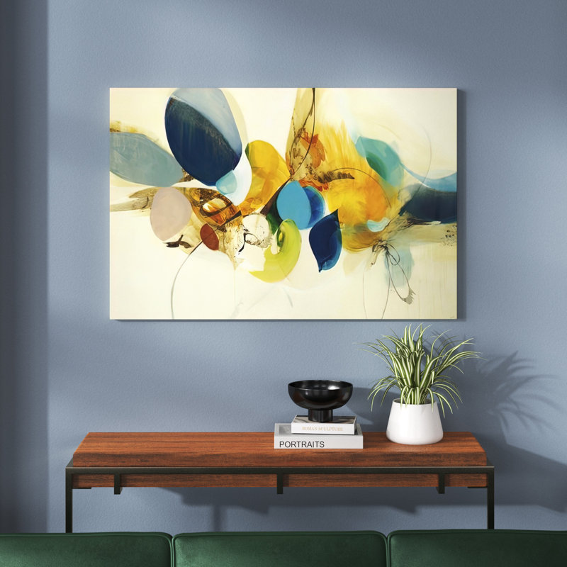 Alea " Candid Colour " by Sarah Stockstill, 32" H x 48" W, Canvas